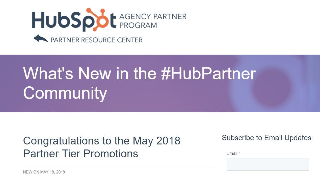 hubspot platinum partner