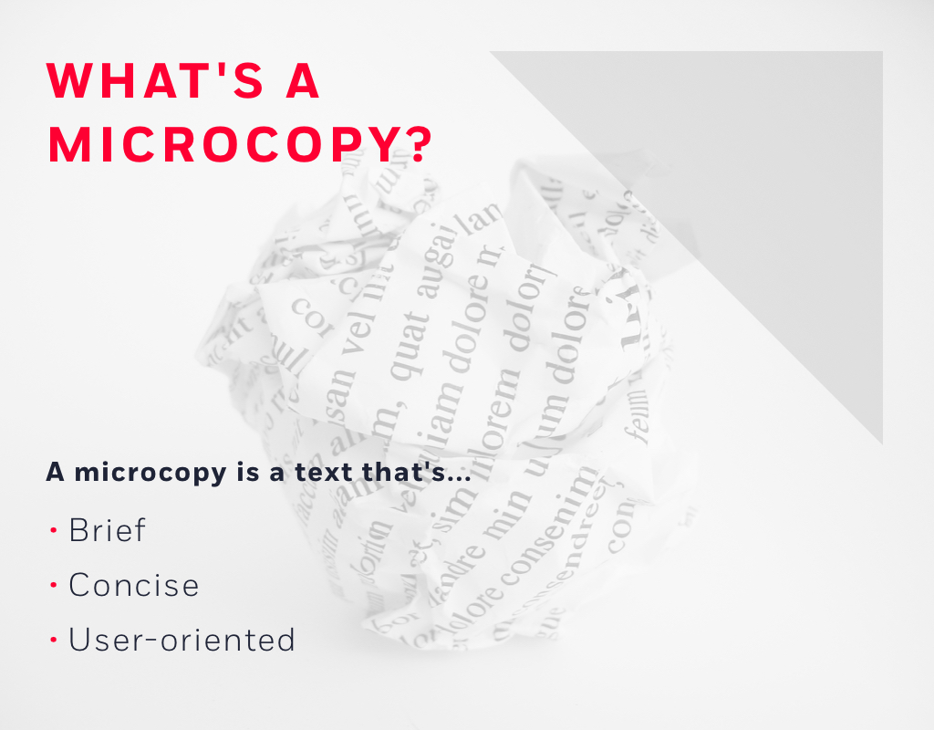 what’s a microcopy