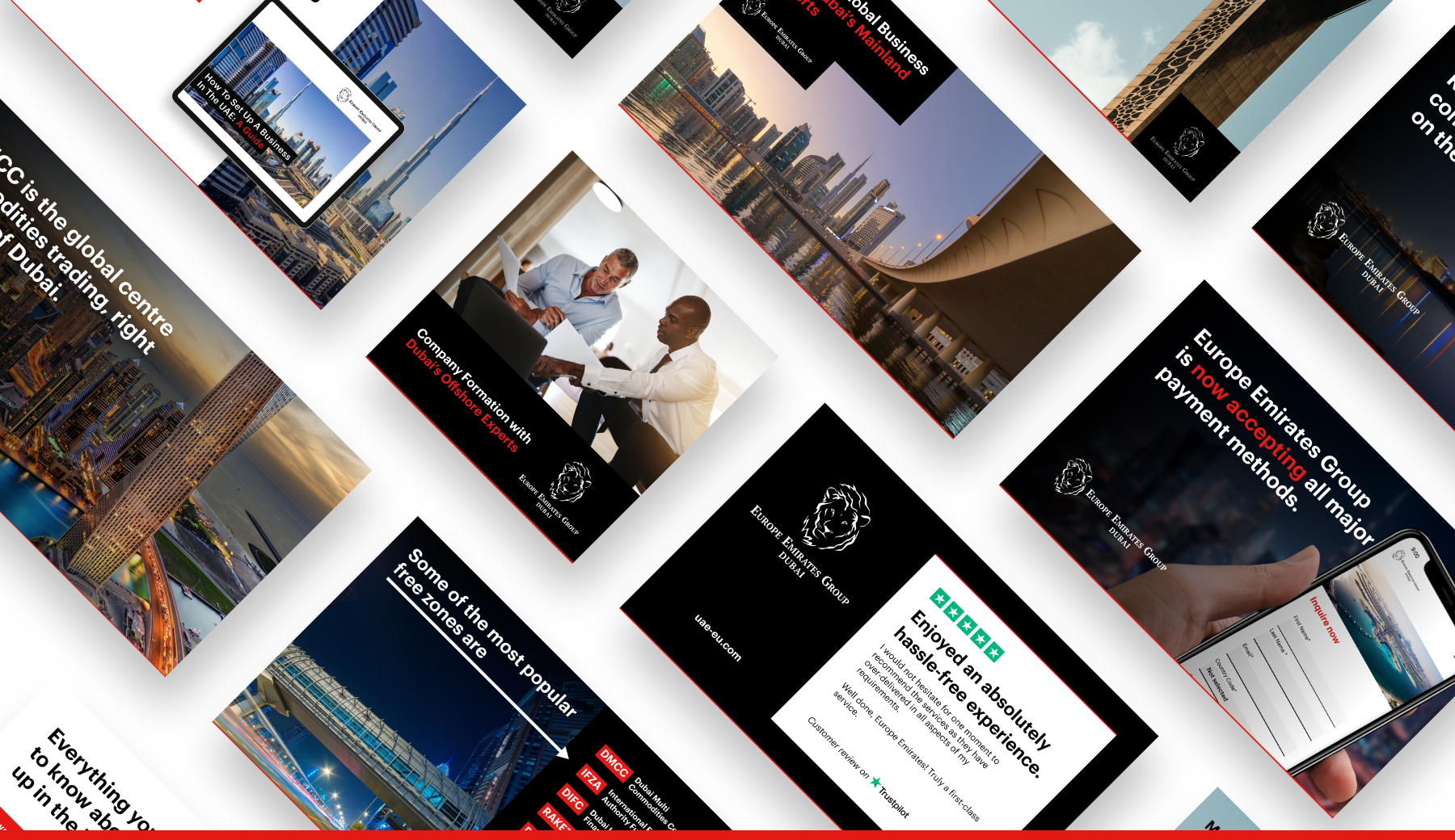 Europe Emirates Group - Digital marketing case studies