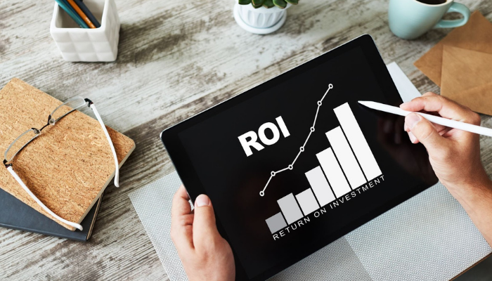 What is ROI and how is it calculated? 