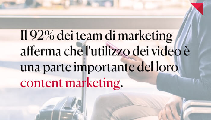 Tipi di contenuti: video marketing